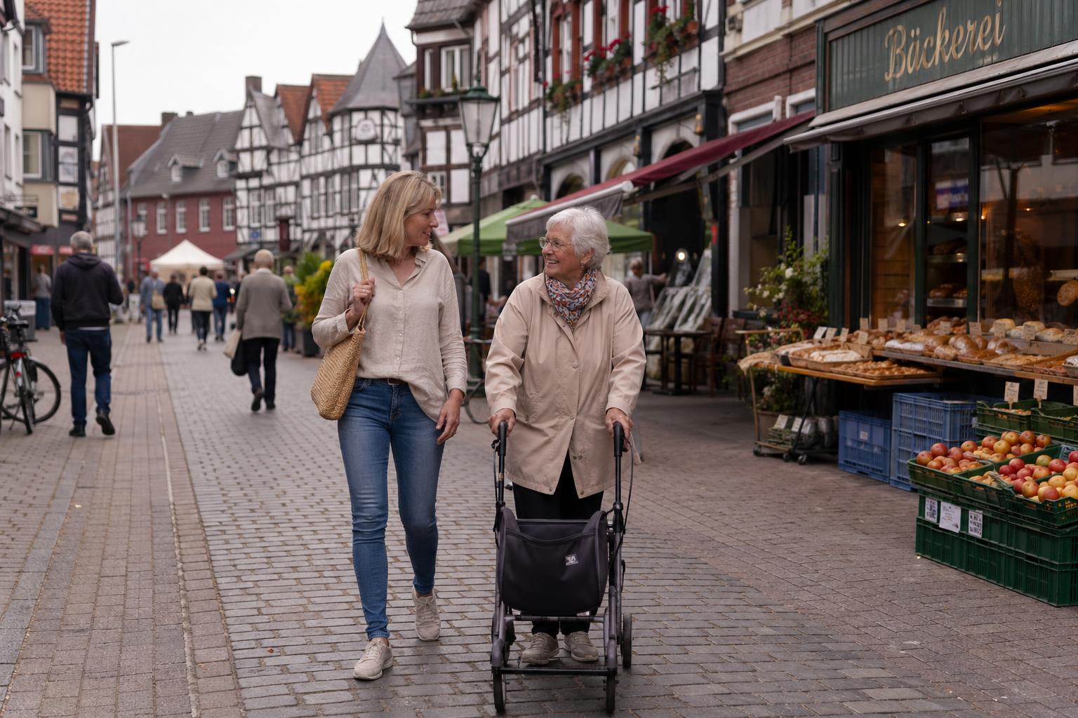 Hilfe beim Einkaufen in Grevenbroich